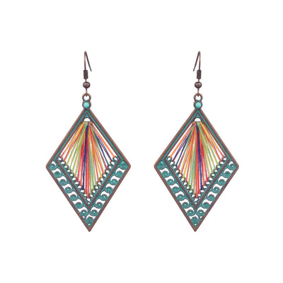 Bohemian Hollow Stud Earrings Women