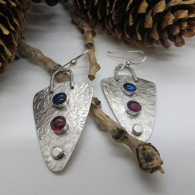 Colored Glaze Personalized Earrings Women