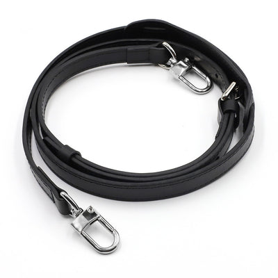 Leather Gasket Bag With Shoulder Strap Accessories