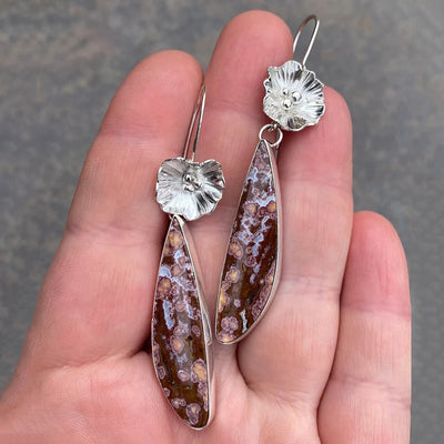 Colored Glaze Personalized Earrings Women