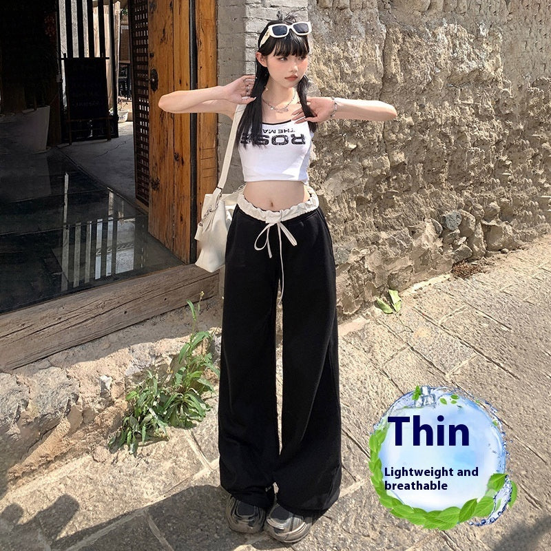 Loose All-match Casual Wide-leg Pants For Women