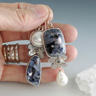Colored Glaze Personalized Earrings Women