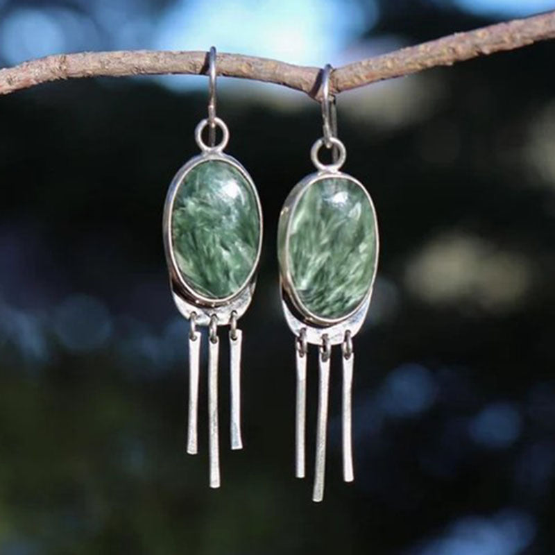Colored Glaze Personalized Earrings Women