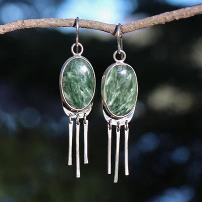 Colored Glaze Personalized Earrings Women