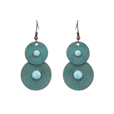 Bohemian Hollow Stud Earrings Women