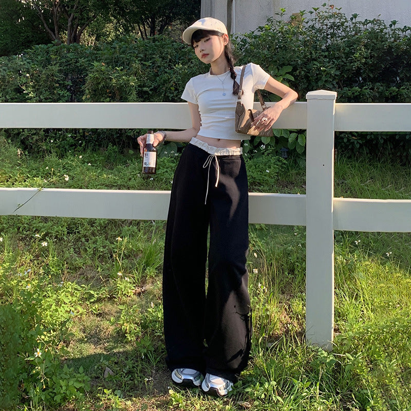 Loose All-match Casual Wide-leg Pants For Women