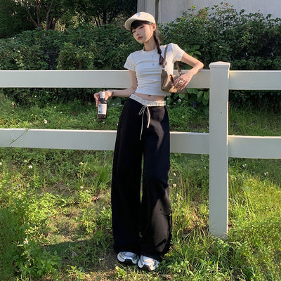 Loose All-match Casual Wide-leg Pants For Women