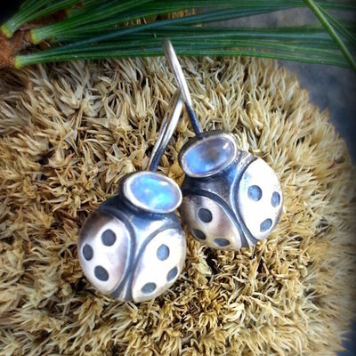 Colored Glaze Personalized Earrings Women