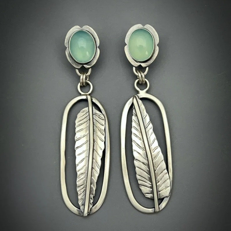 Colored Glaze Personalized Earrings Women