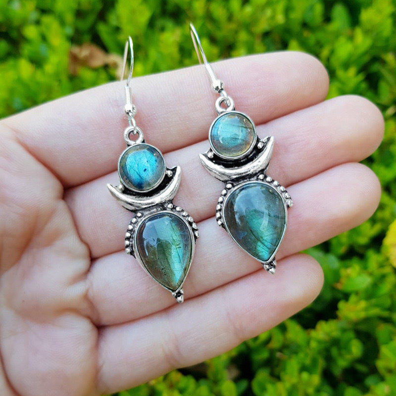 Colored Glaze Personalized Earrings Women