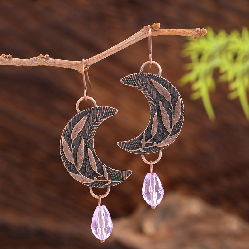 Colored Glaze Personalized Earrings Women