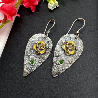 Colored Glaze Personalized Earrings Women