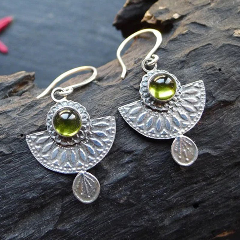 Colored Glaze Personalized Earrings Women