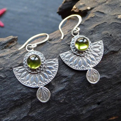Colored Glaze Personalized Earrings Women