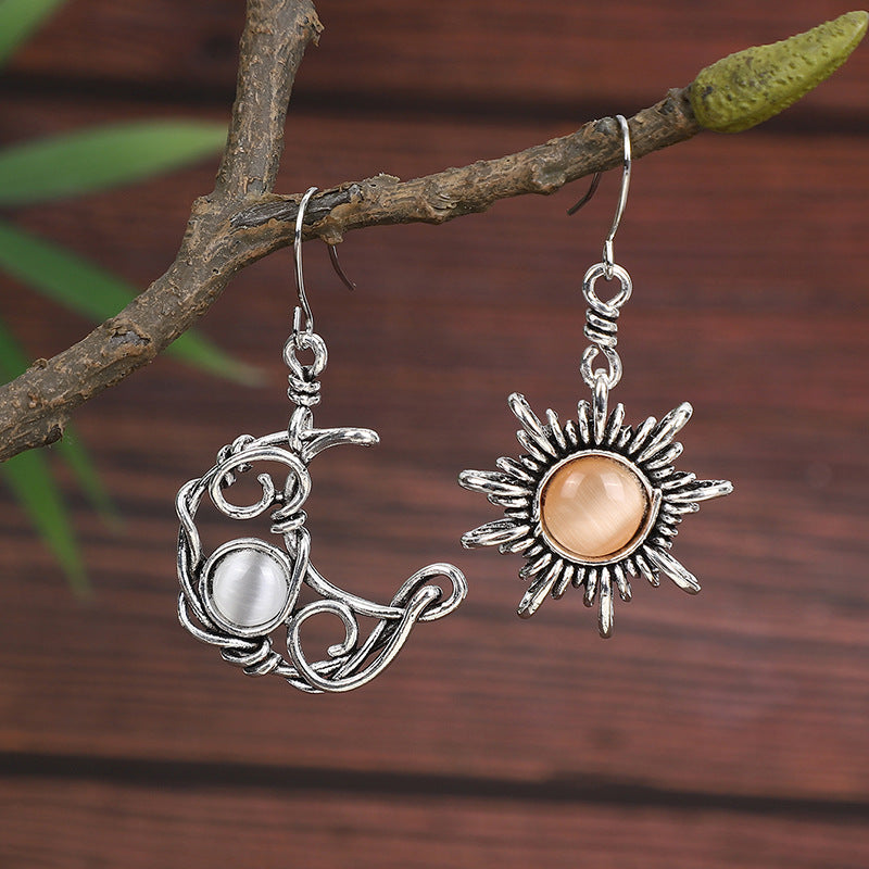Colored Glaze Personalized Earrings Women