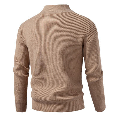 Men's Zipper Cardigan Sweater Coat