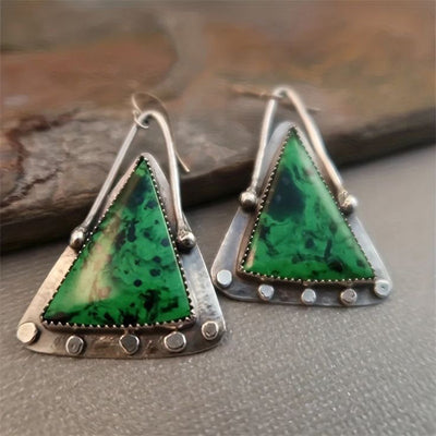 Colored Glaze Personalized Earrings Women